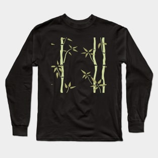 Green Bamboo Long Sleeve T-Shirt